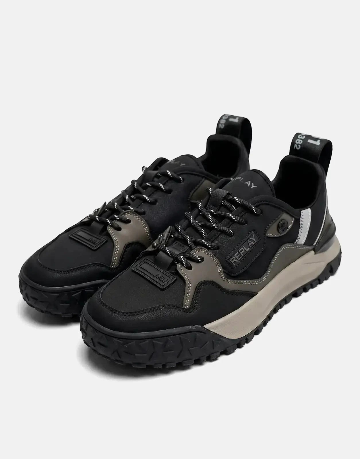 Replay Blix Mixer Black Sneakers - Subwear