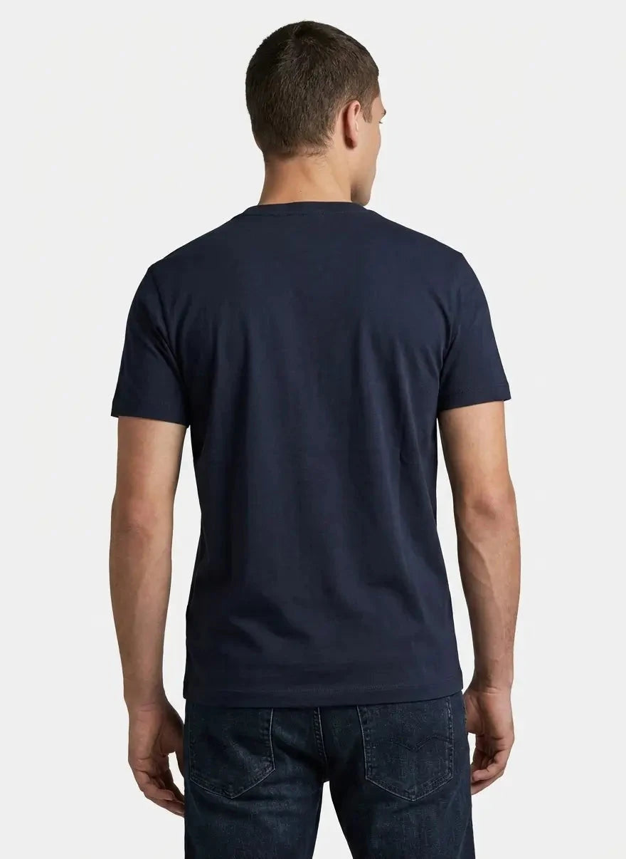Replay Blue Jeans Since 1981 Side Print Dark Navy T-Shirt - Subwear