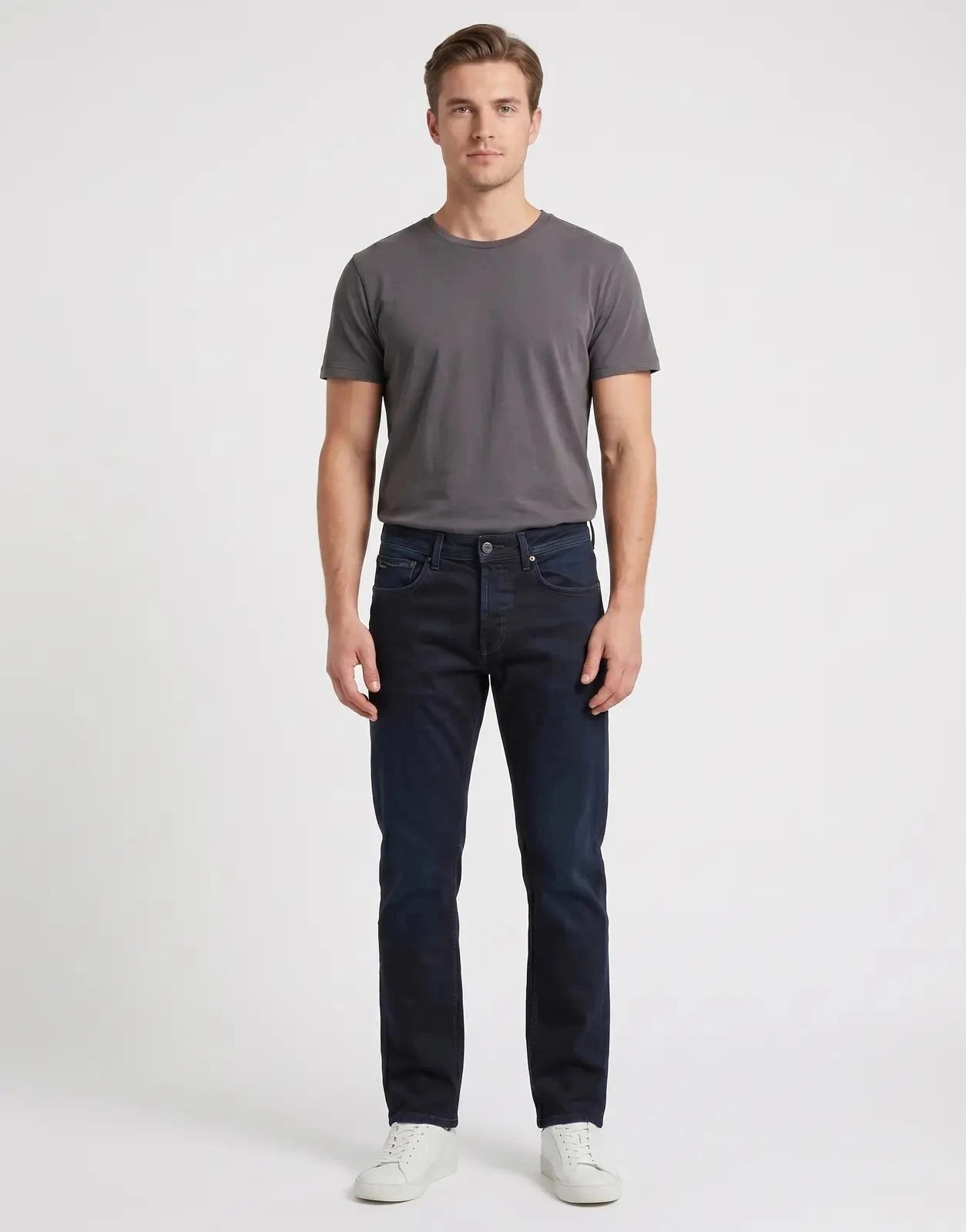 Replay Groover Straight Dark Blue Jeans - Subwear