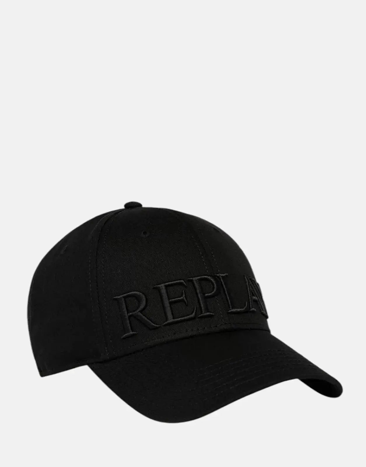 Replay Large Classic font Black Cap - Subwear
