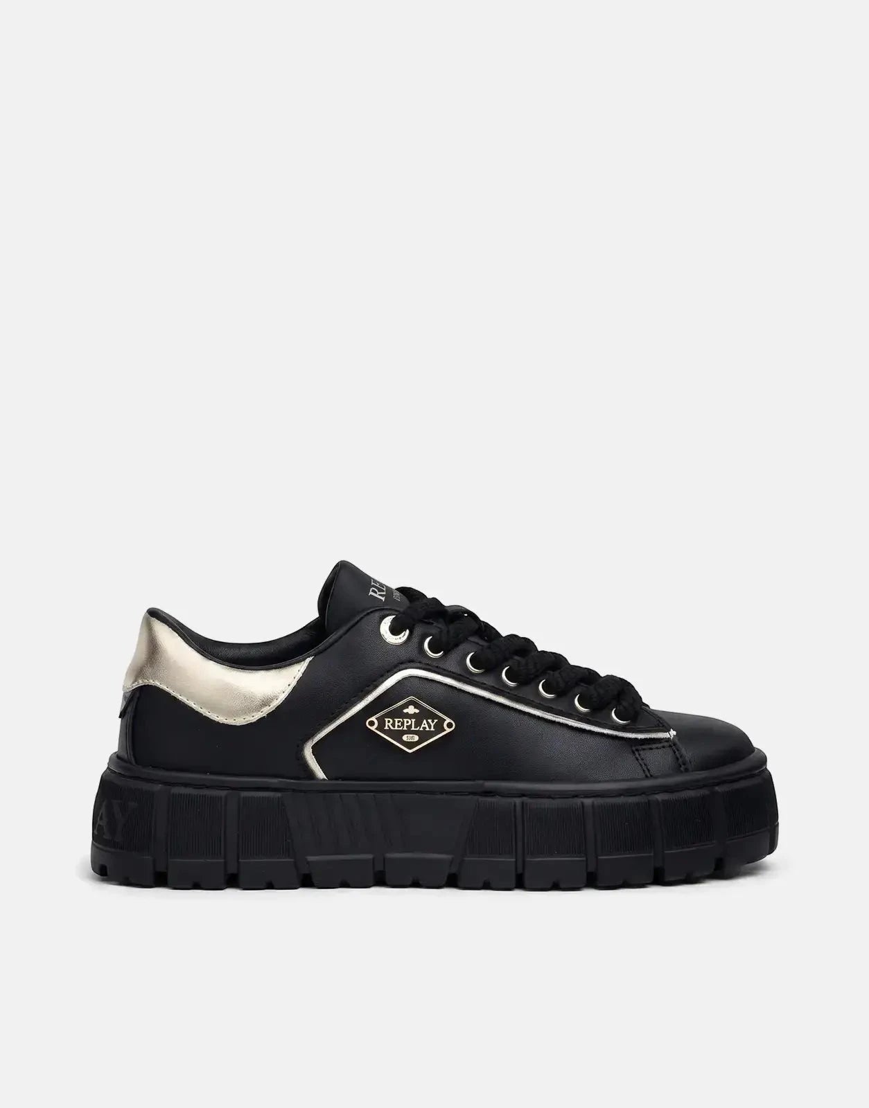 Replay Paulette City Sneaker Black - Subwear