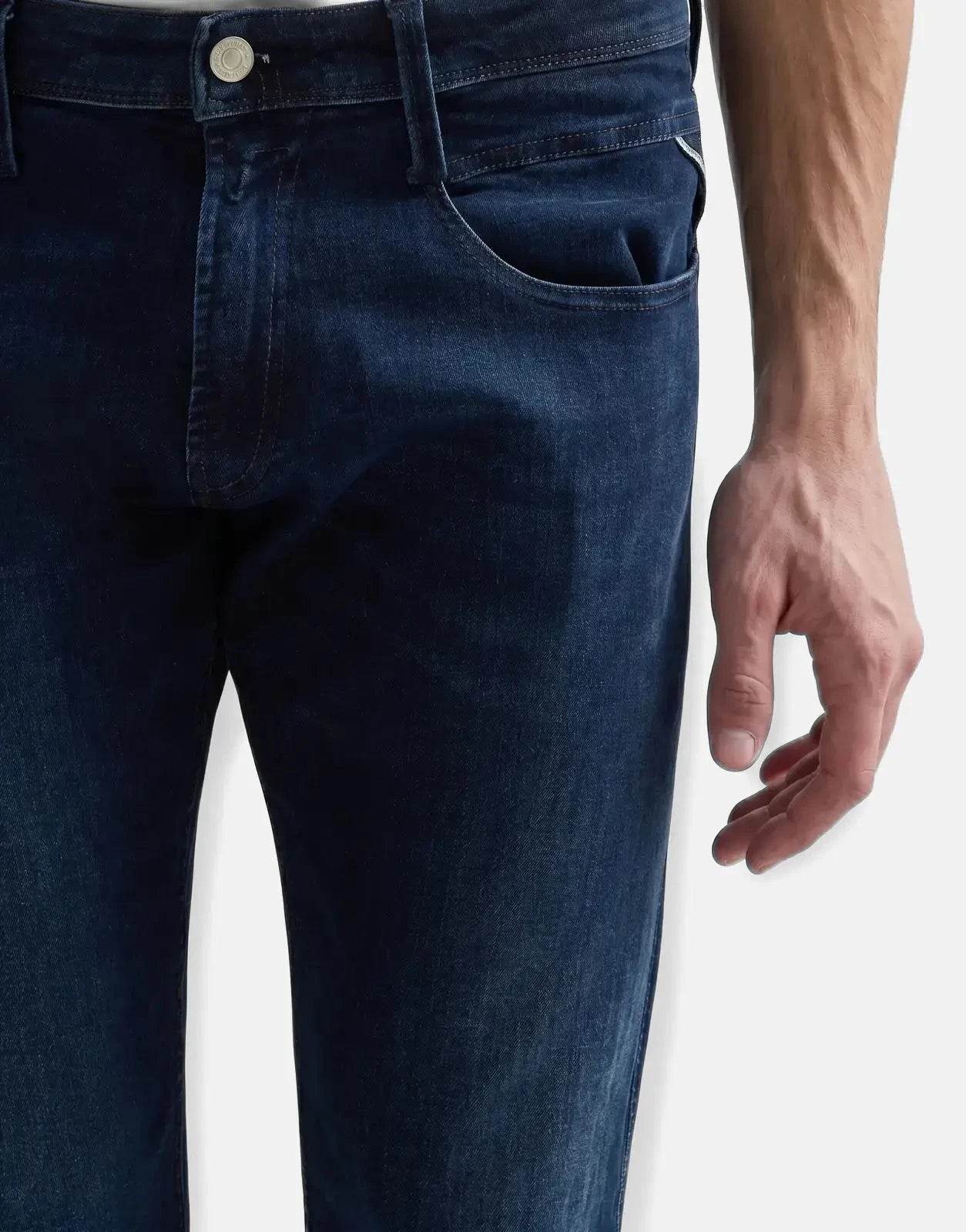 Replay Power Stretch Dark Blue Jeans - Subwear