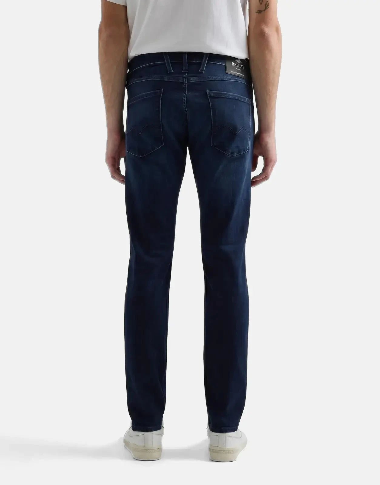 Replay Power Stretch Dark Blue Jeans - Subwear