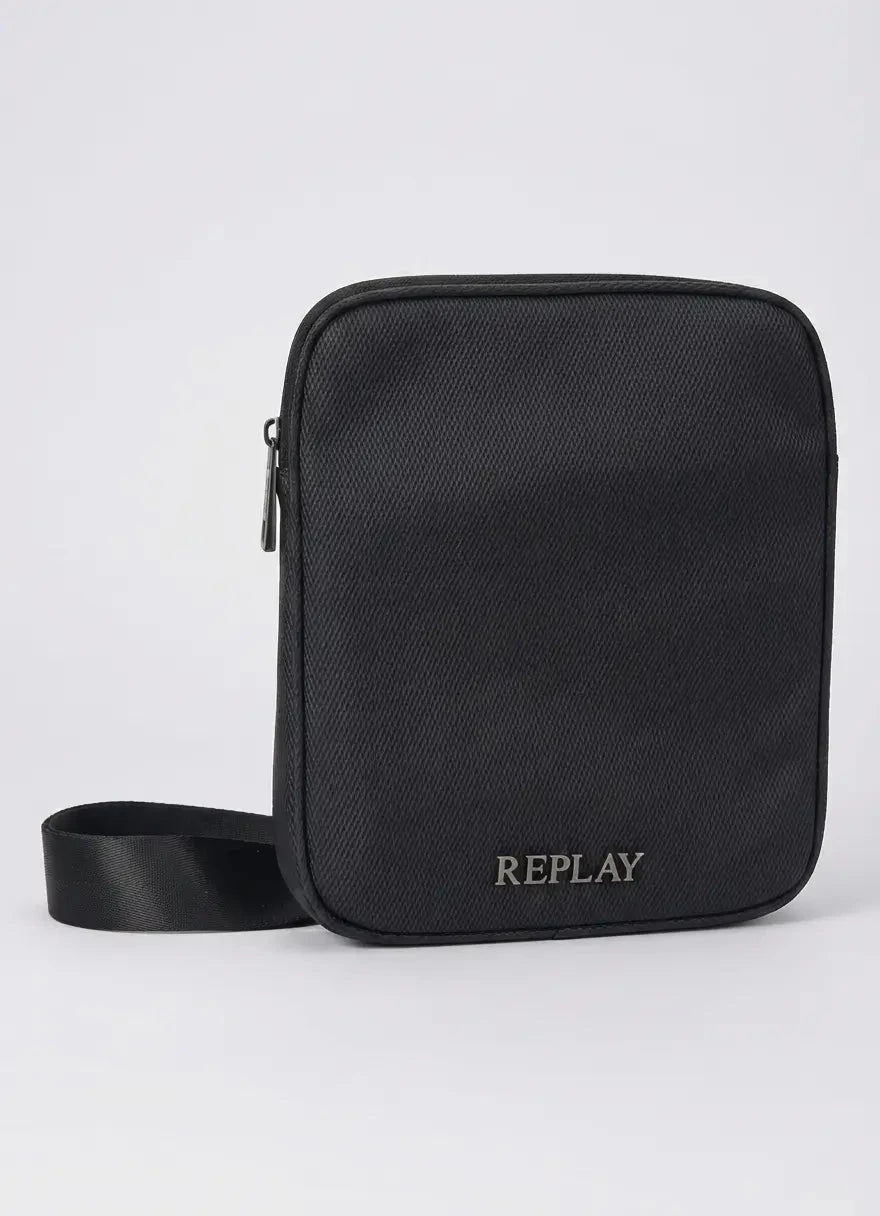 Replay Side Black Crossbody Bag - Subwear