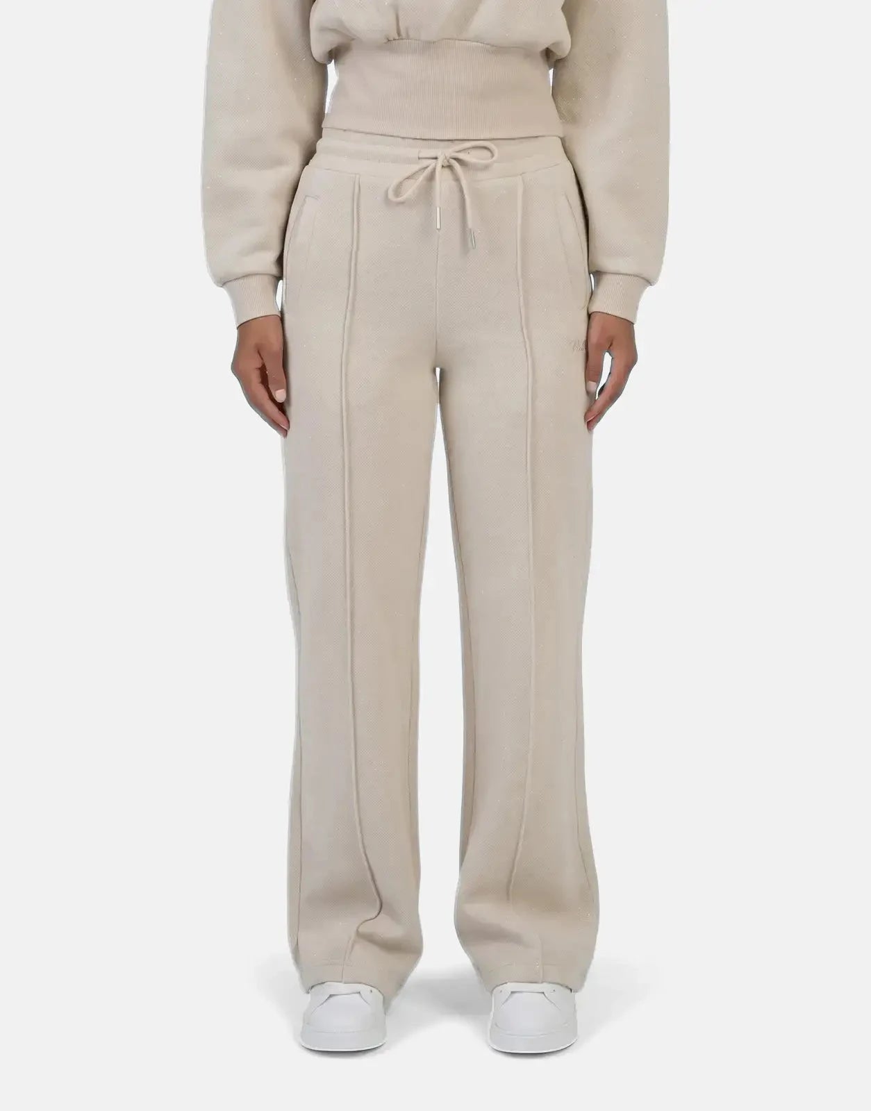 Sissy Boy Fables Glitter Fleece Wide Leg Stone Sweatpants - Subwear