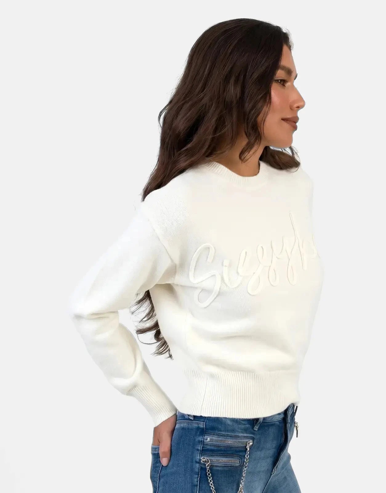 Sissy Boy Forever Young Knit Cream Sweatshirt - Subwear