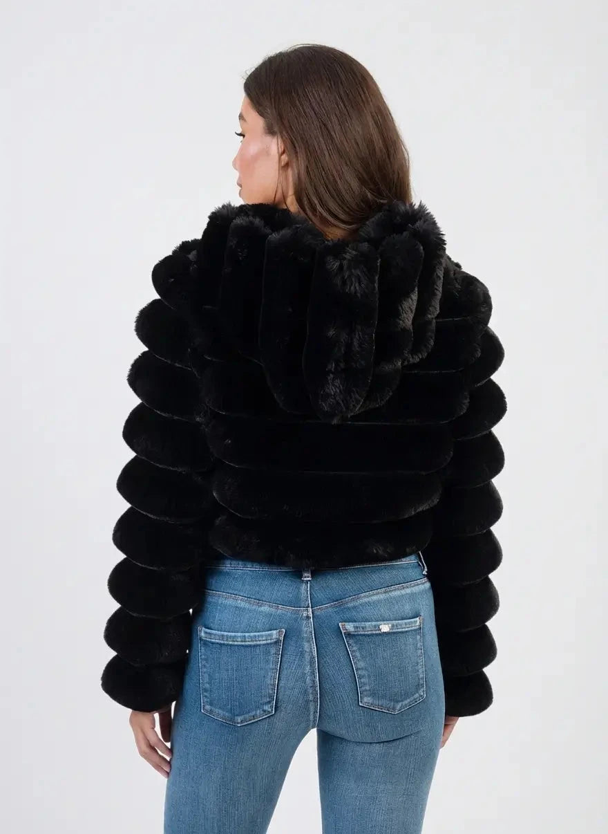 Sissy Boy Sweet and Simple Cropped Jacket Black - Subwear