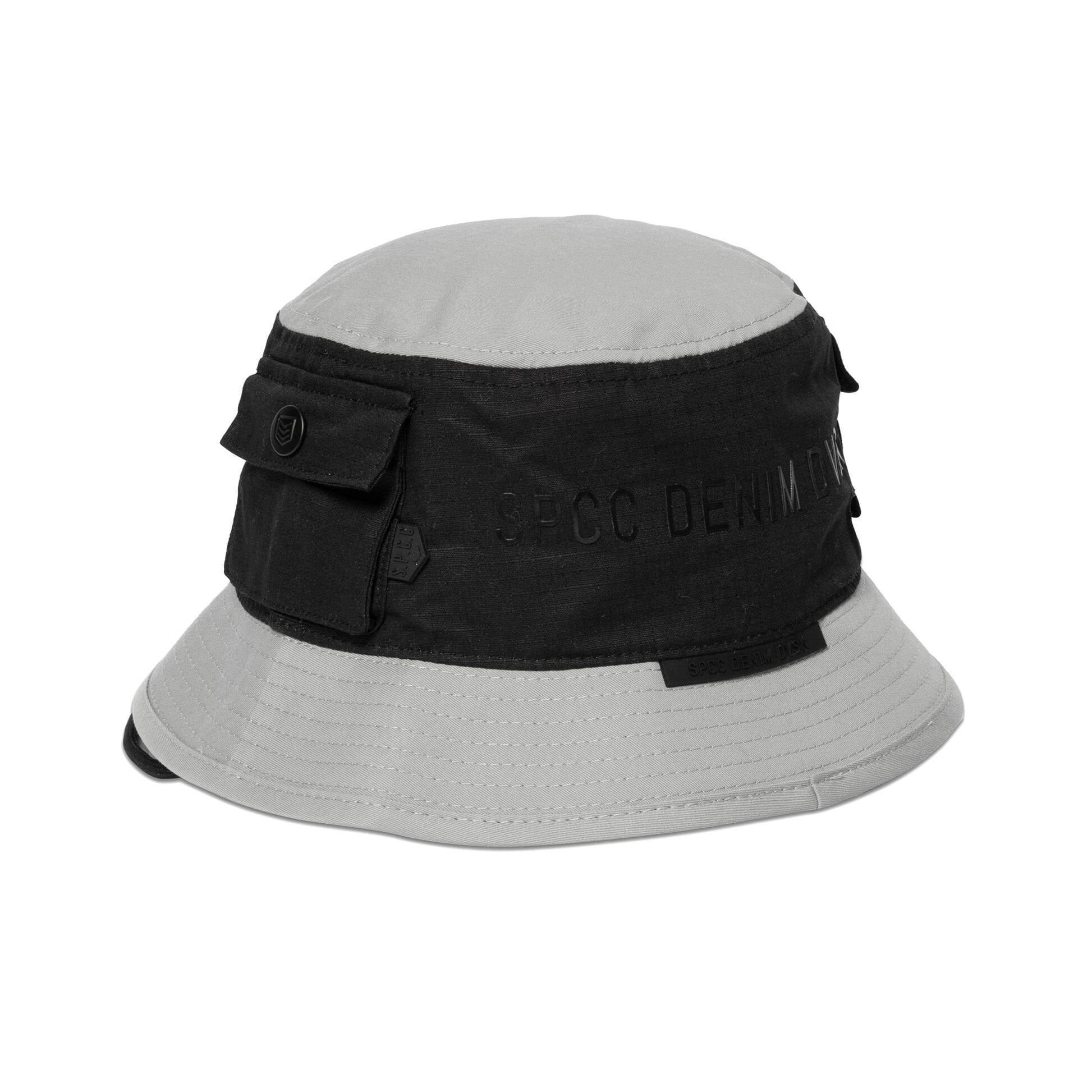 SPCC Ashby Black/Grey Bucket Hat - Subwear