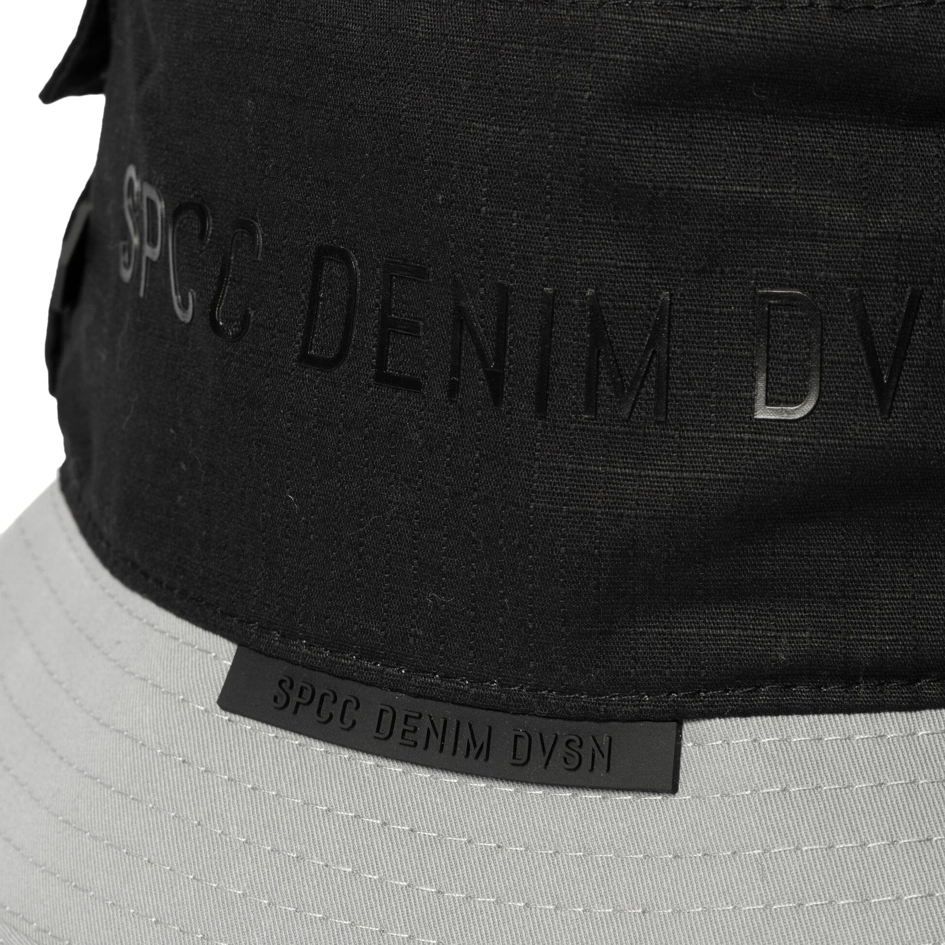 SPCC Ashby Black/Grey Bucket Hat - Subwear