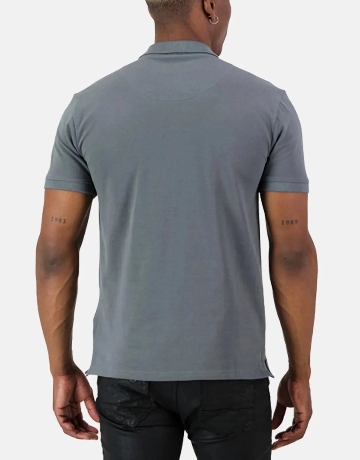 SPCC Mullen Blue/Grey Polo Shirt - Subwear