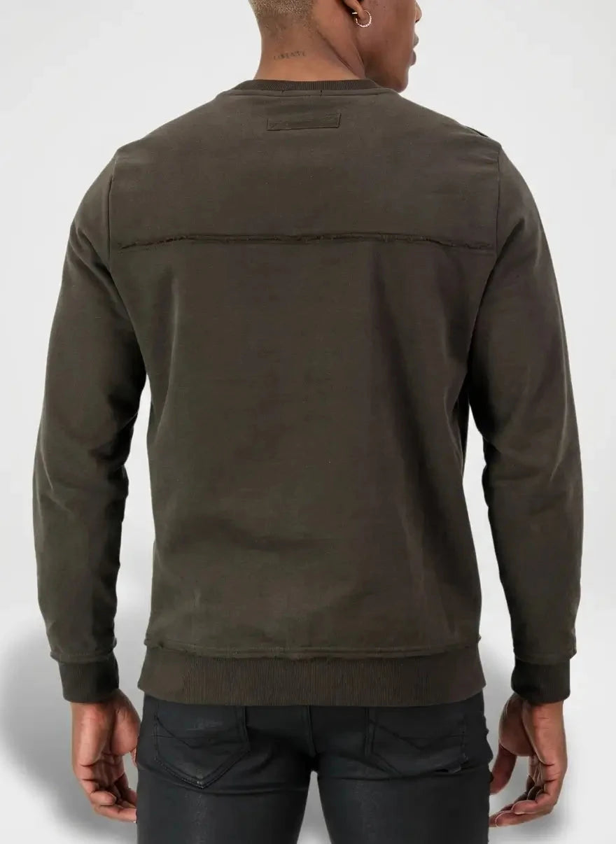 SPCC Recon Barrett Dark Fatigue Sweatshirt - Subwear