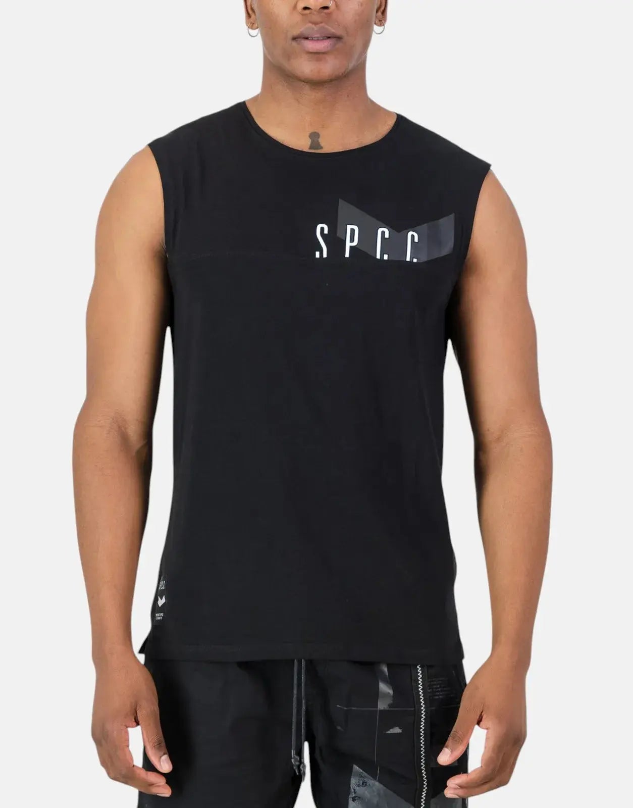 SPCC Surge Atlas Black Sleeveless T-Shirt - Subwear