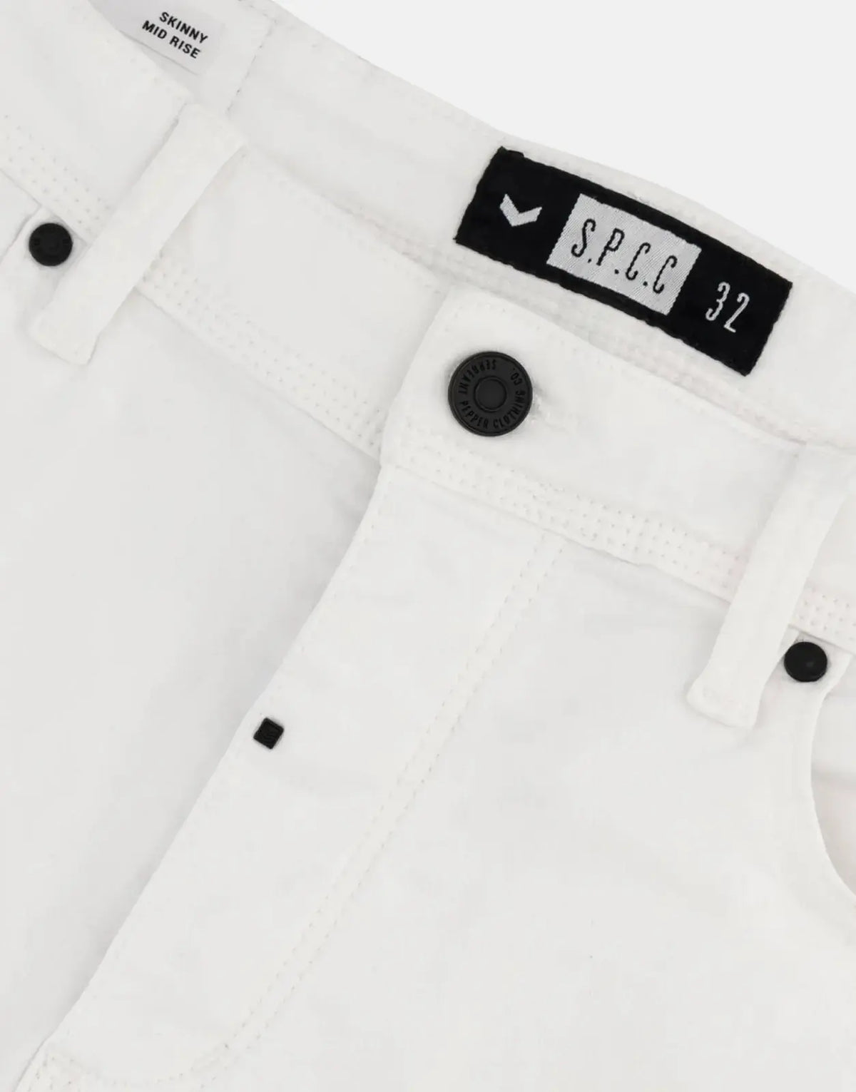 SPCC Mahura Woven White Shorts - Subwear