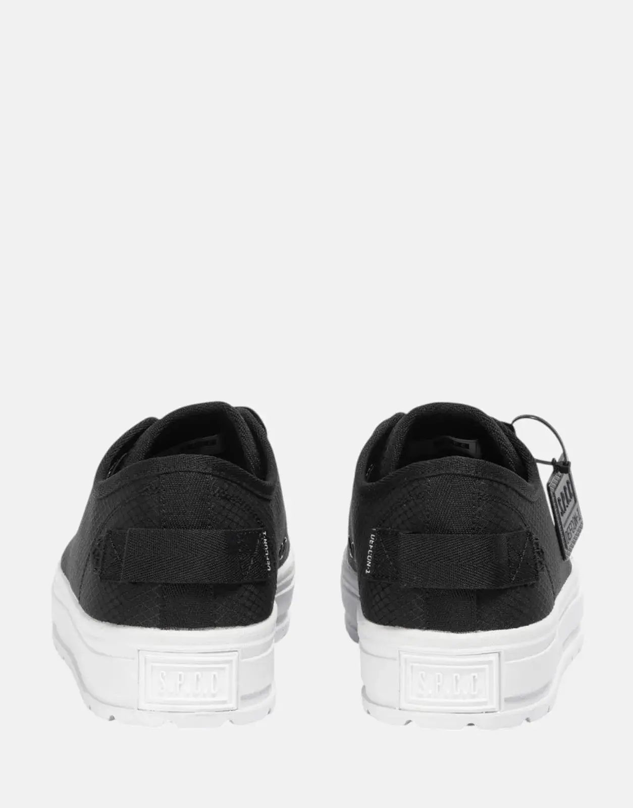 SPCC Surge Defcon Lo Black/White Sneakers - Subwear