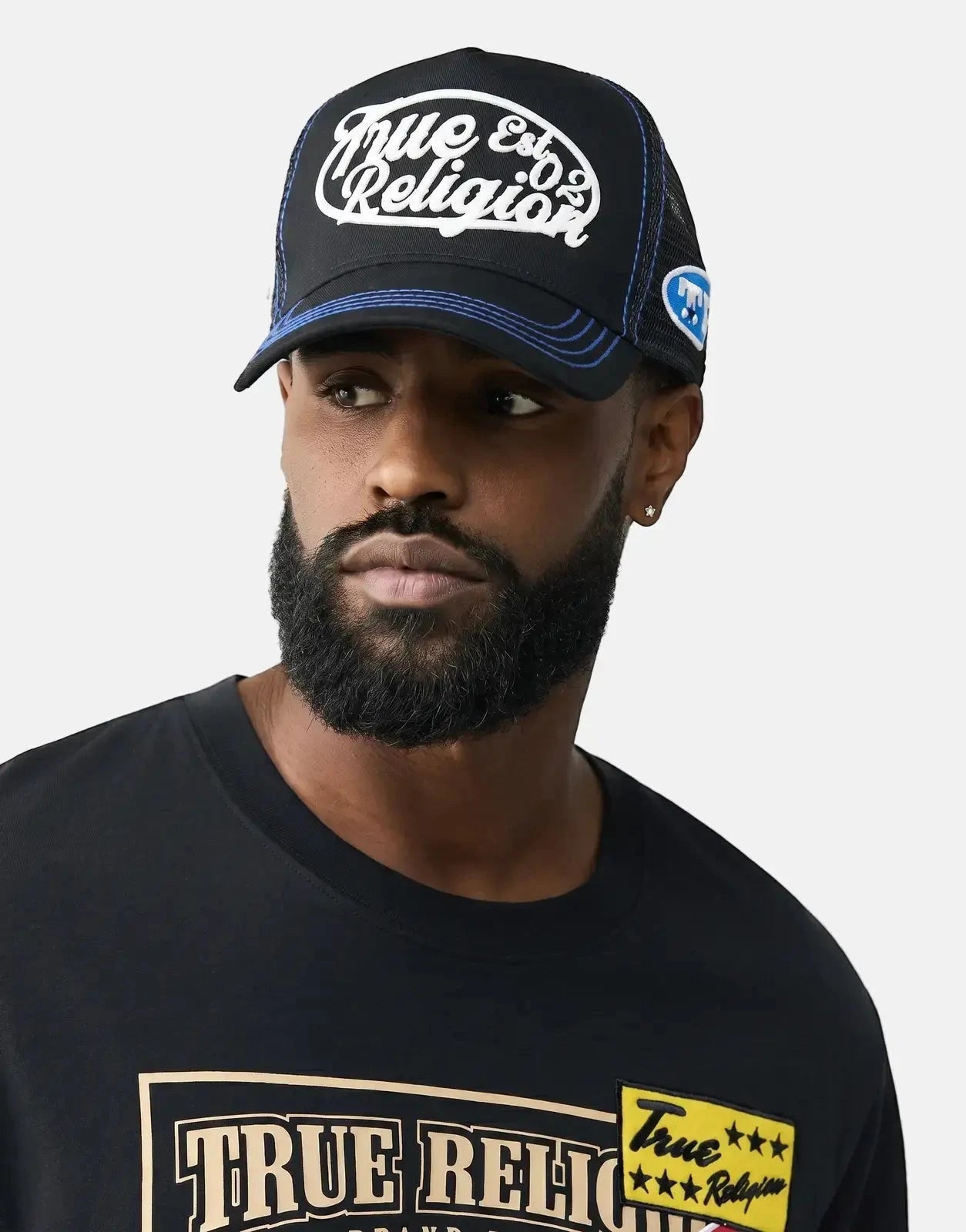 True Religion Badge Trucker Cap - Subwear