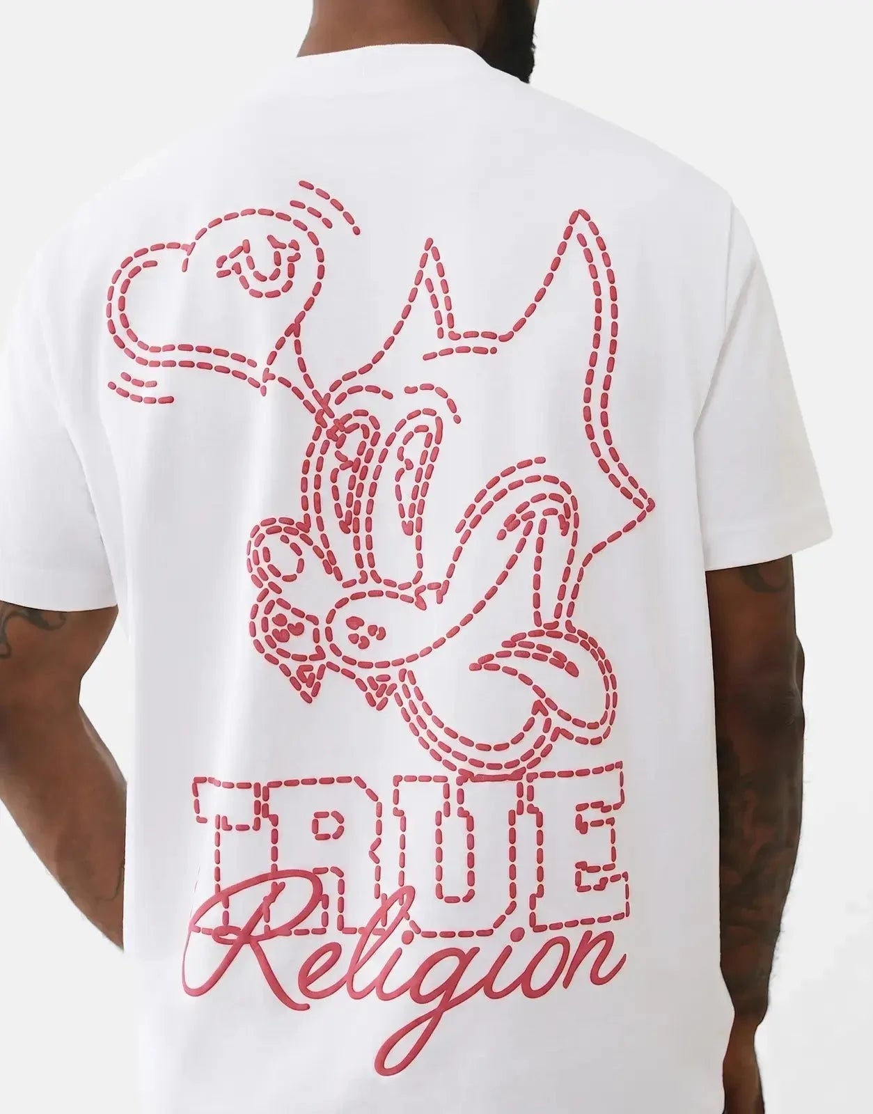 True Religion Puff Cat T-Shirt White - Subwear