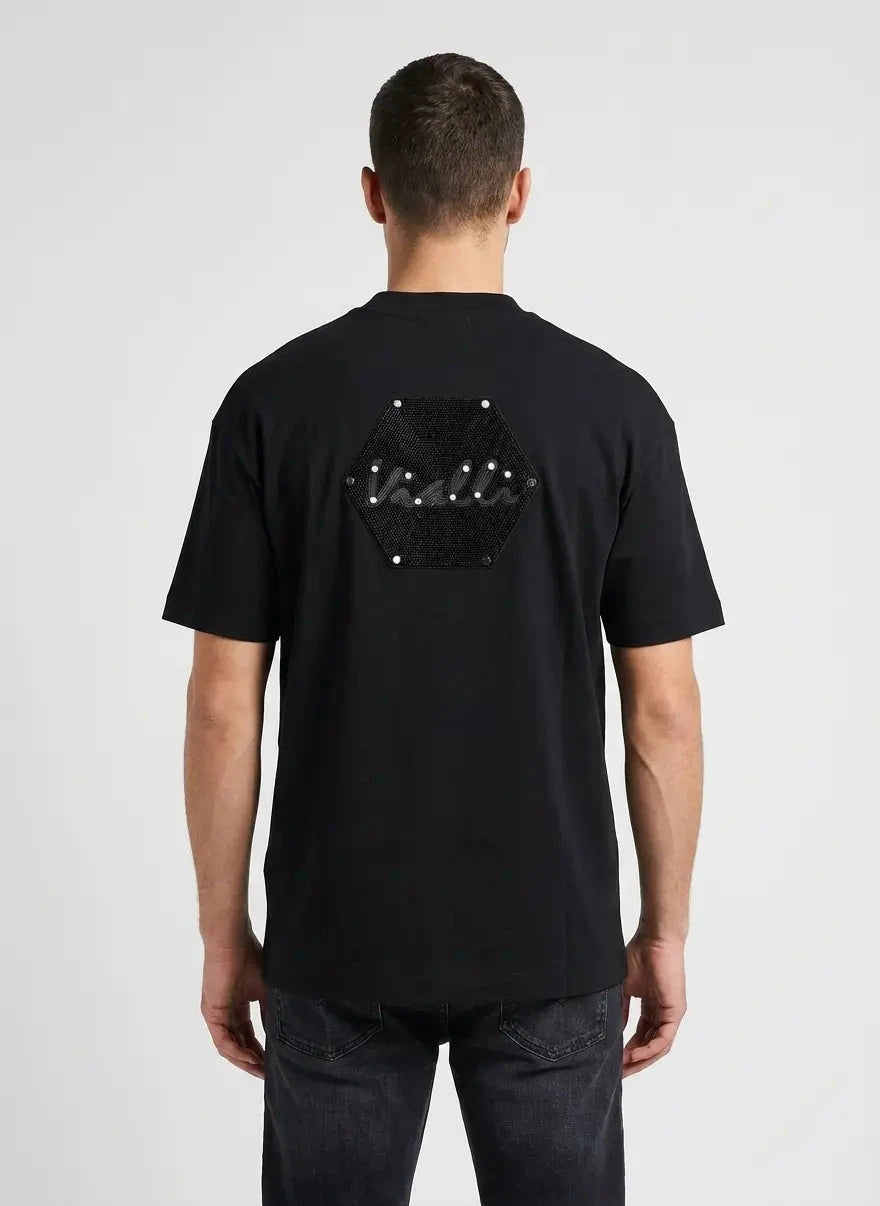 Vialli Black Nintendo T-Shirt - Subwear