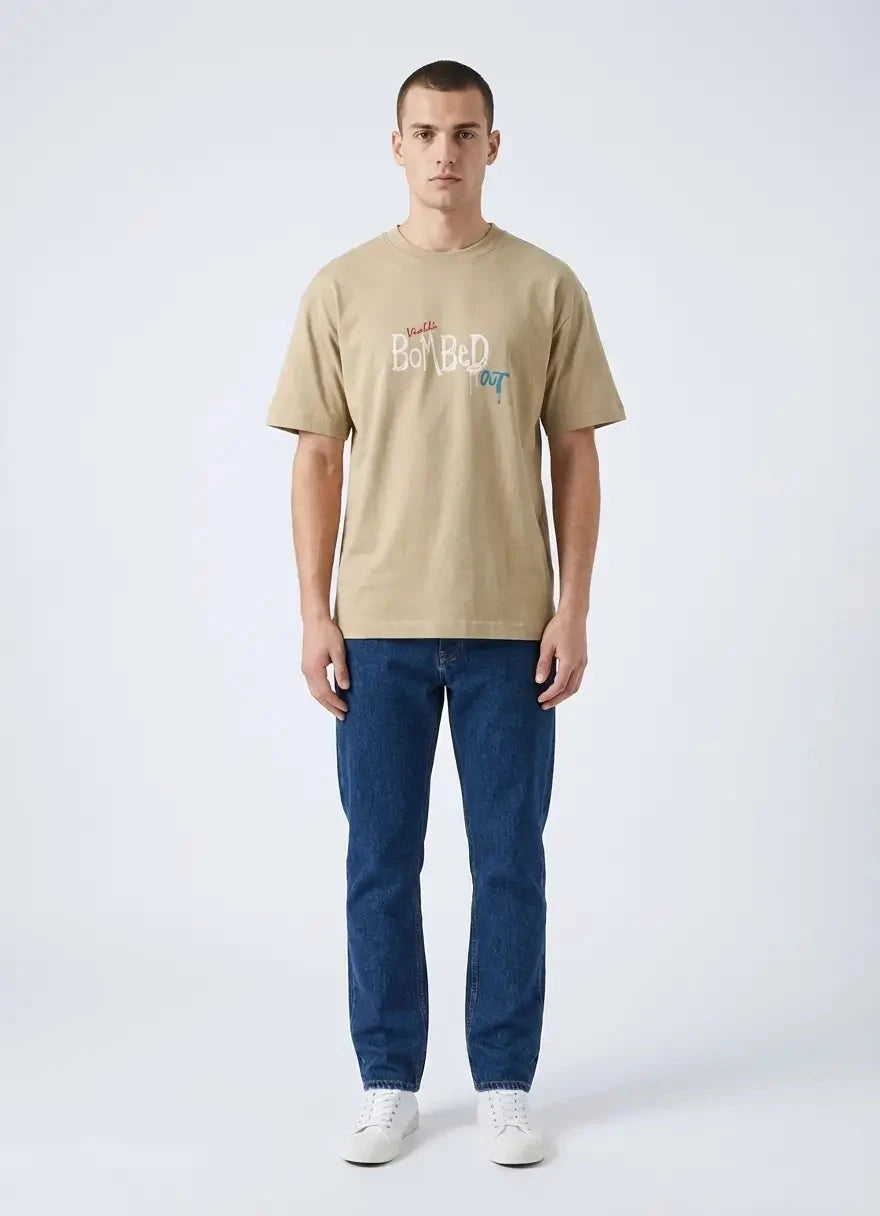 Vialli Laboom Khaki T-Shirt - Subwear