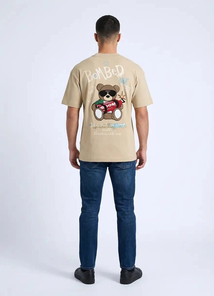 Vialli Laboom Khaki T-Shirt - Subwear