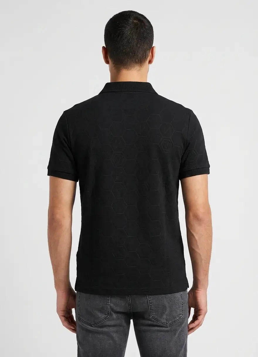 Vialli Leggo Black Polo Shirt - Subwear