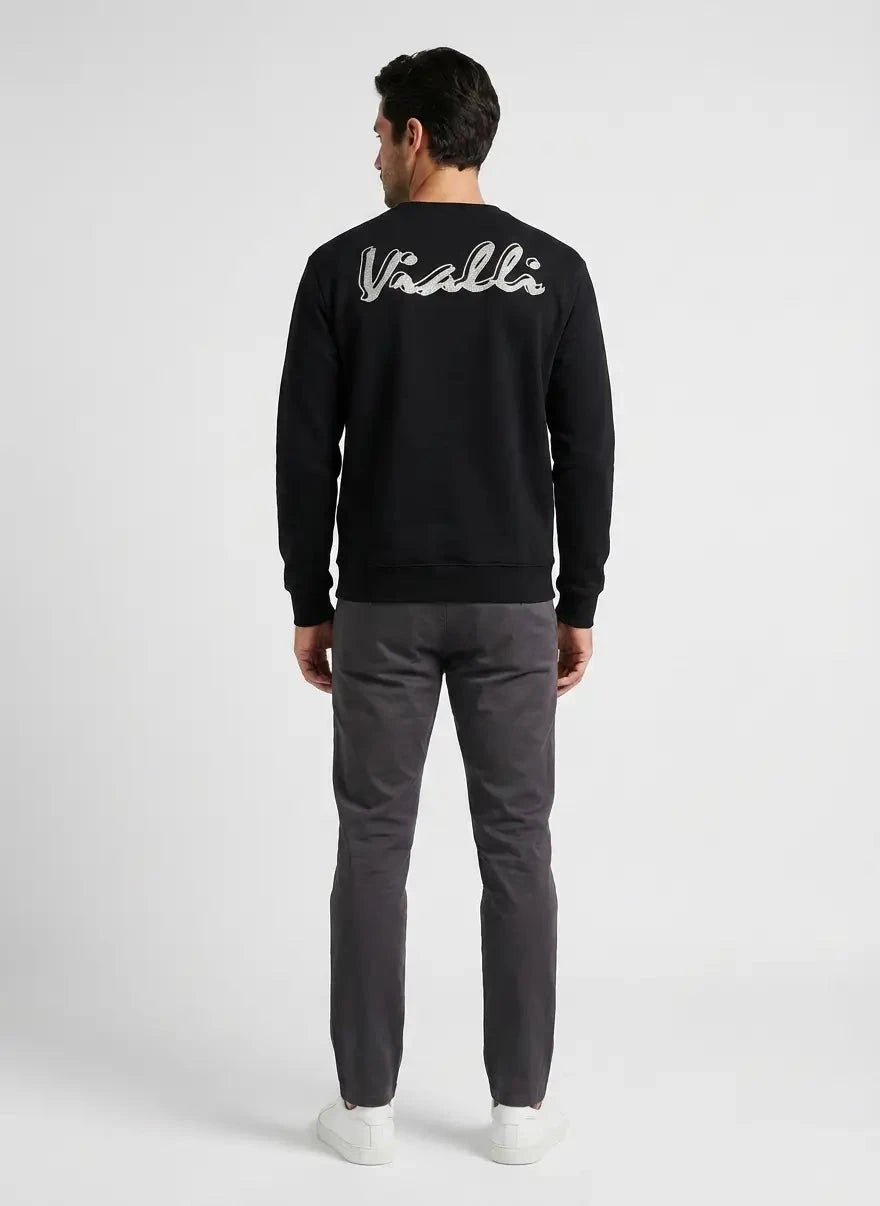 Vialli Misrep Black Sweatshirt - Subwear