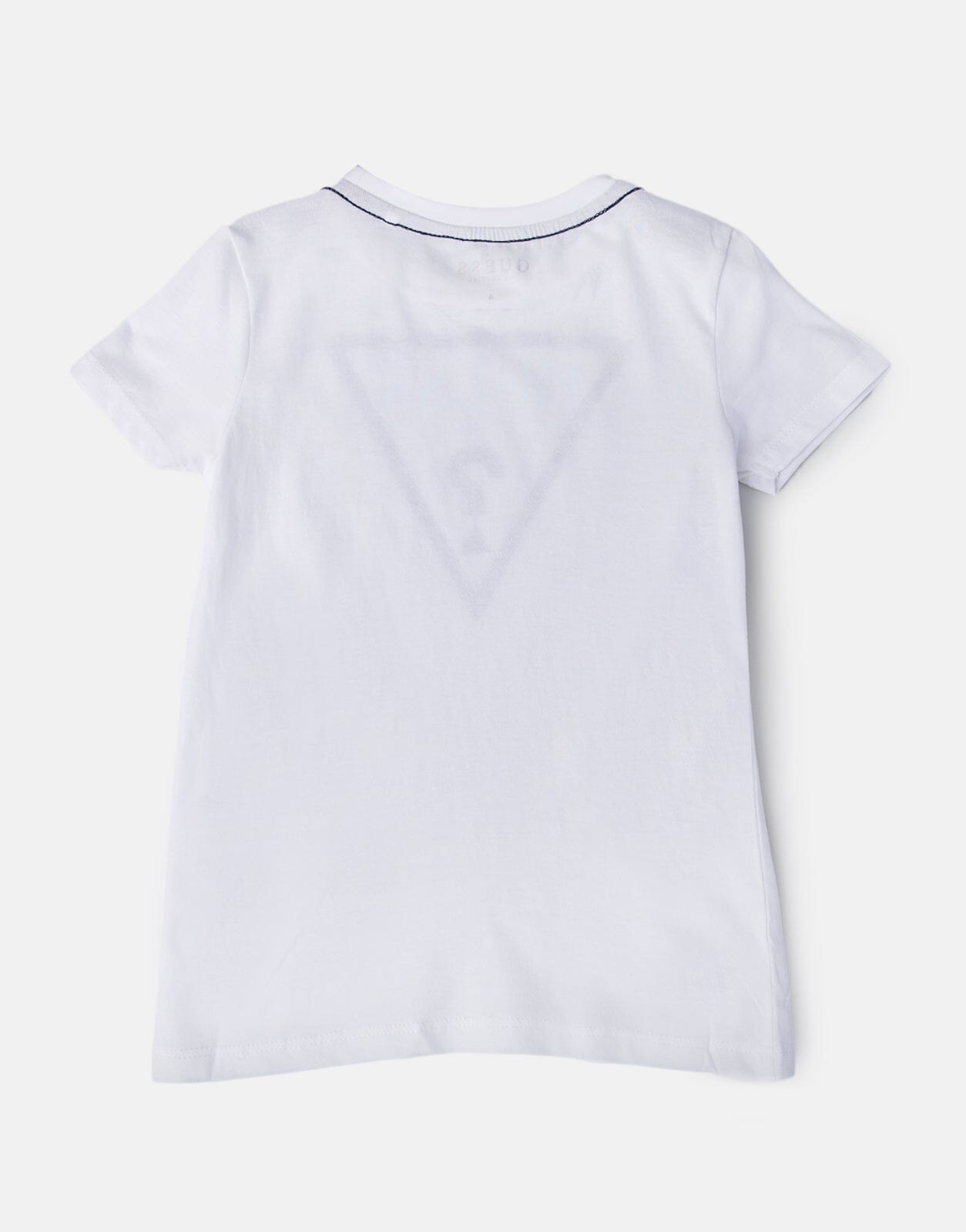 Guess Kids Core Triangle White T-Shirt - Subwear