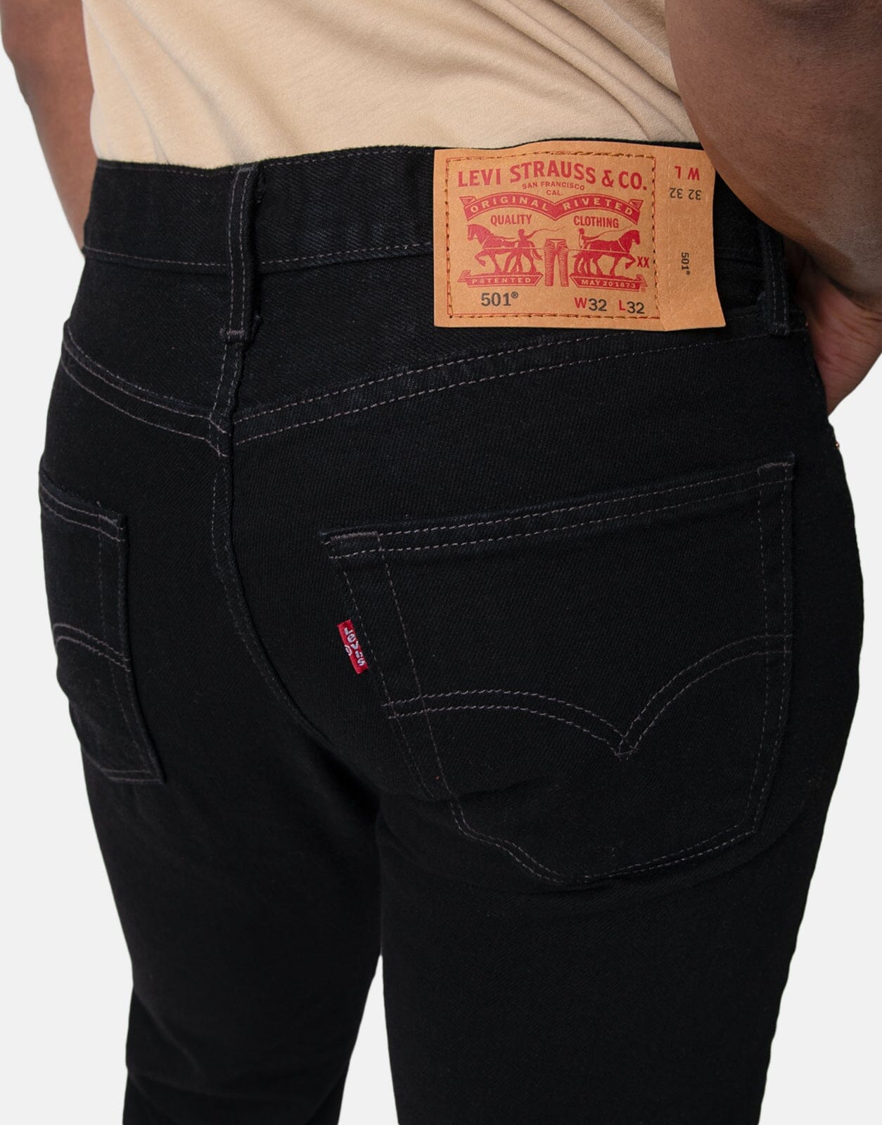 Levi's 501 Original Black Jeans - Subwear