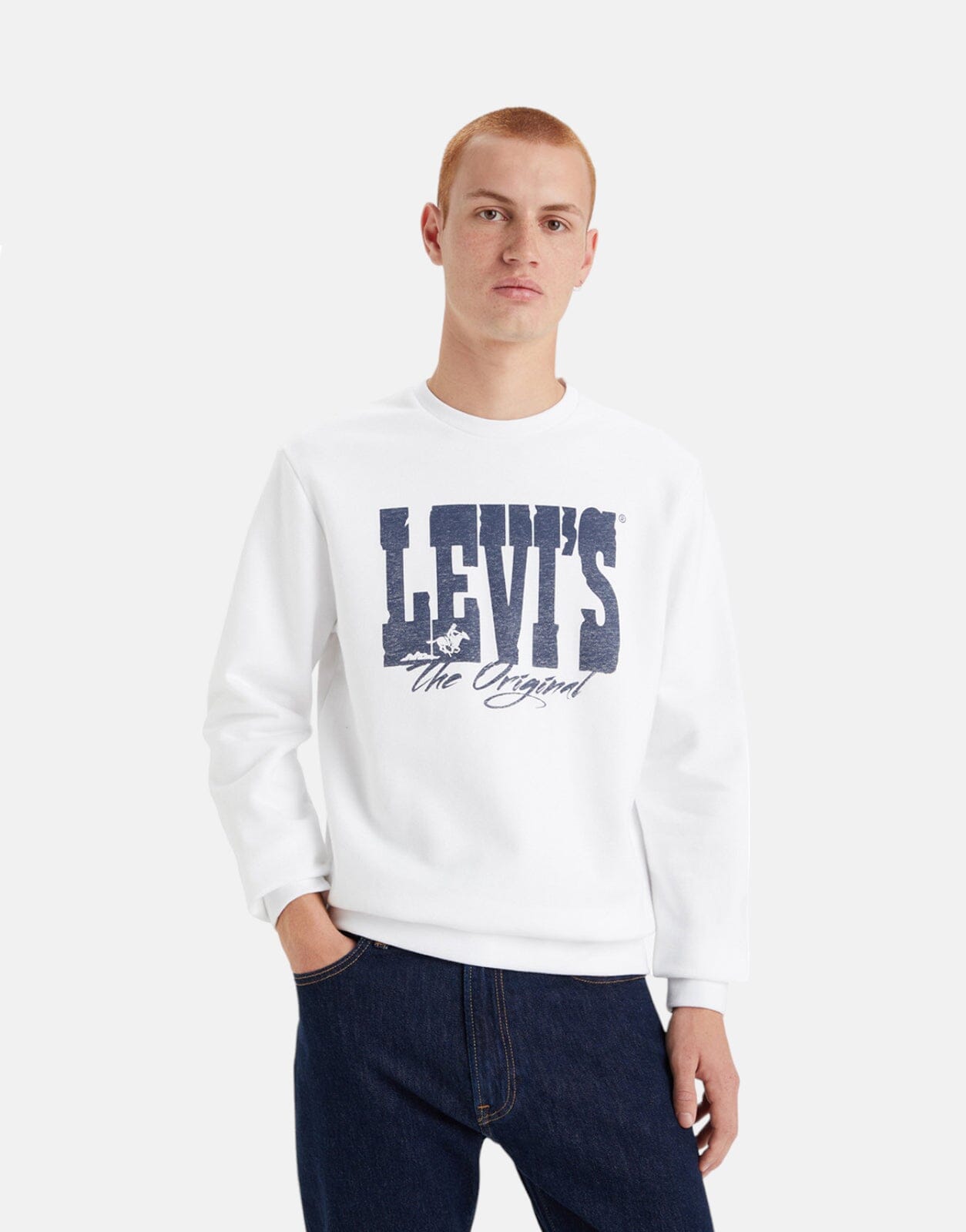 Levi's Standard Graphic Western Logo Sweater - Subwear