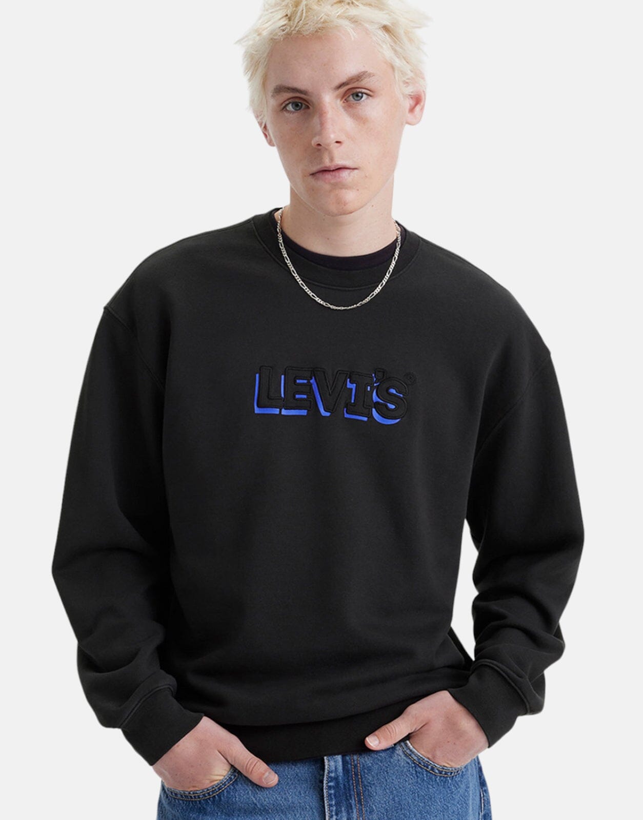 Levis Relaxed Graphic Crew Sweatshirt - Subwear