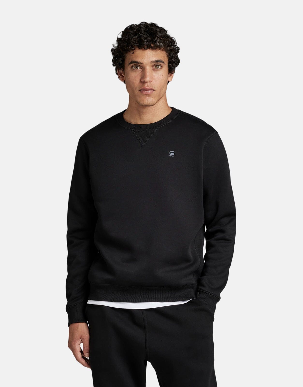 G-Star RAW Premium Core Dk Black Sweatshirt - Subwear