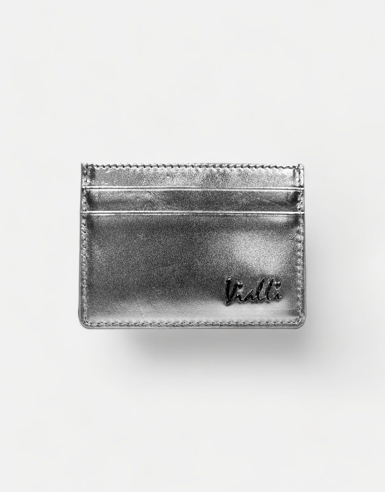 Vialli Patern Silver Card Holder - Subwear