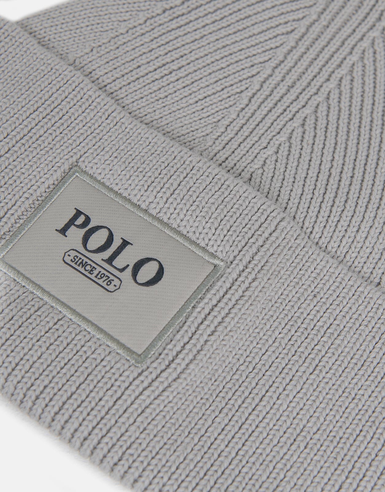 Polo Wide Cuff Beanie Grey - Subwear