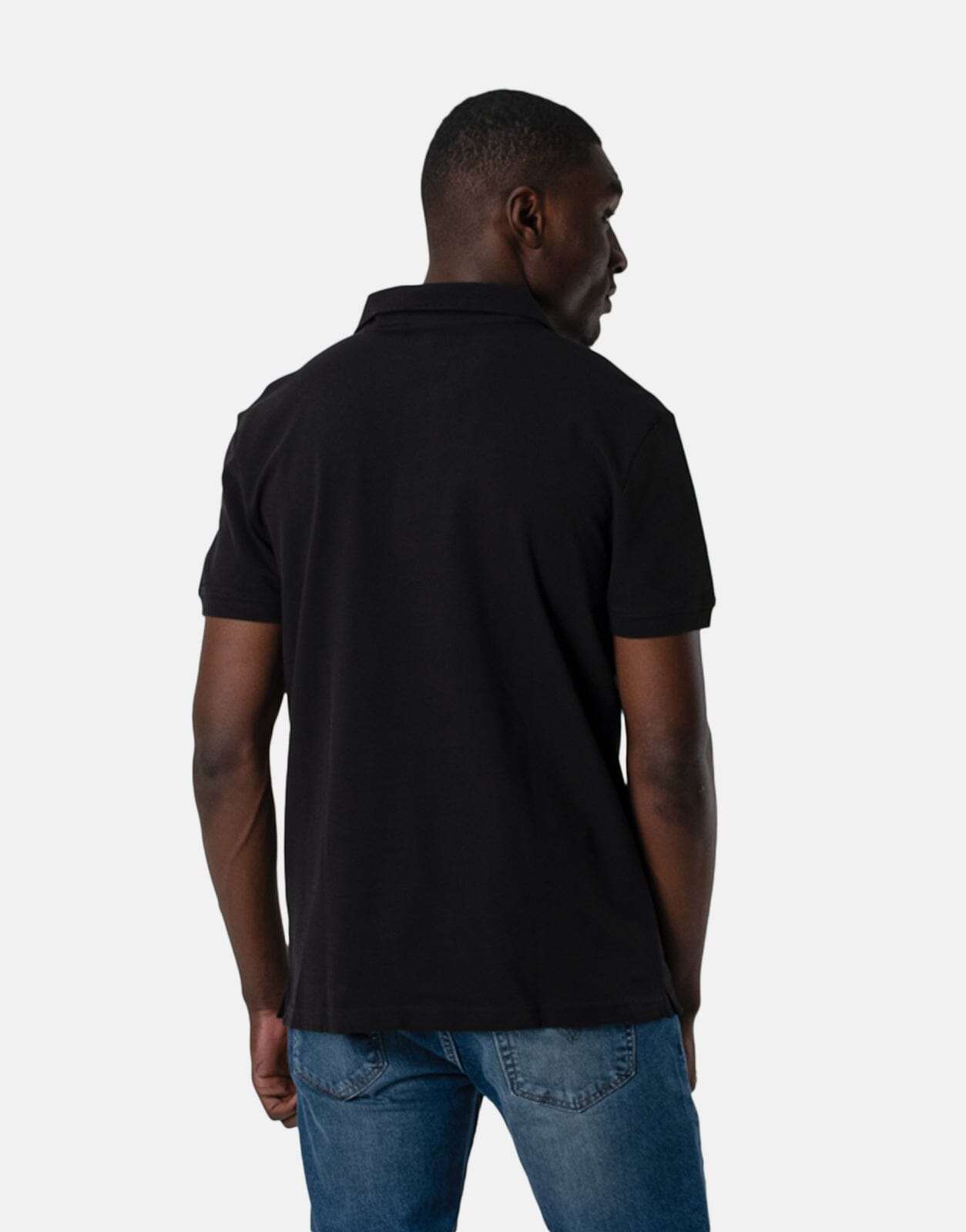 Calvin Klein Tape Logo Polo Shirt - Subwear