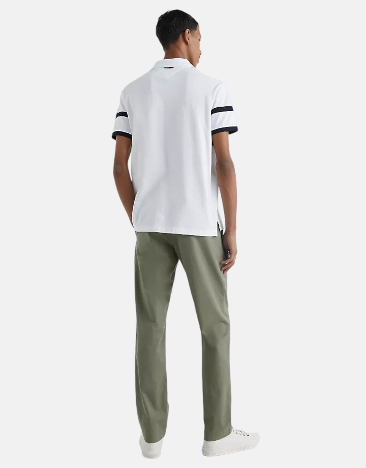 Tommy Hilfiger Regular Fit Colorblock Flag Polo Shirt - Subwear