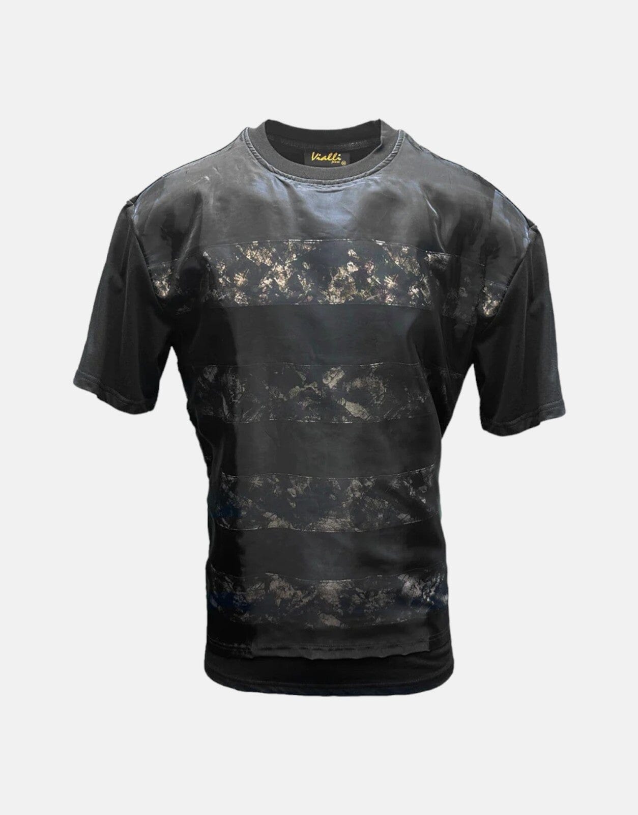 Vialli Fraction Black T-Shirt - Subwear