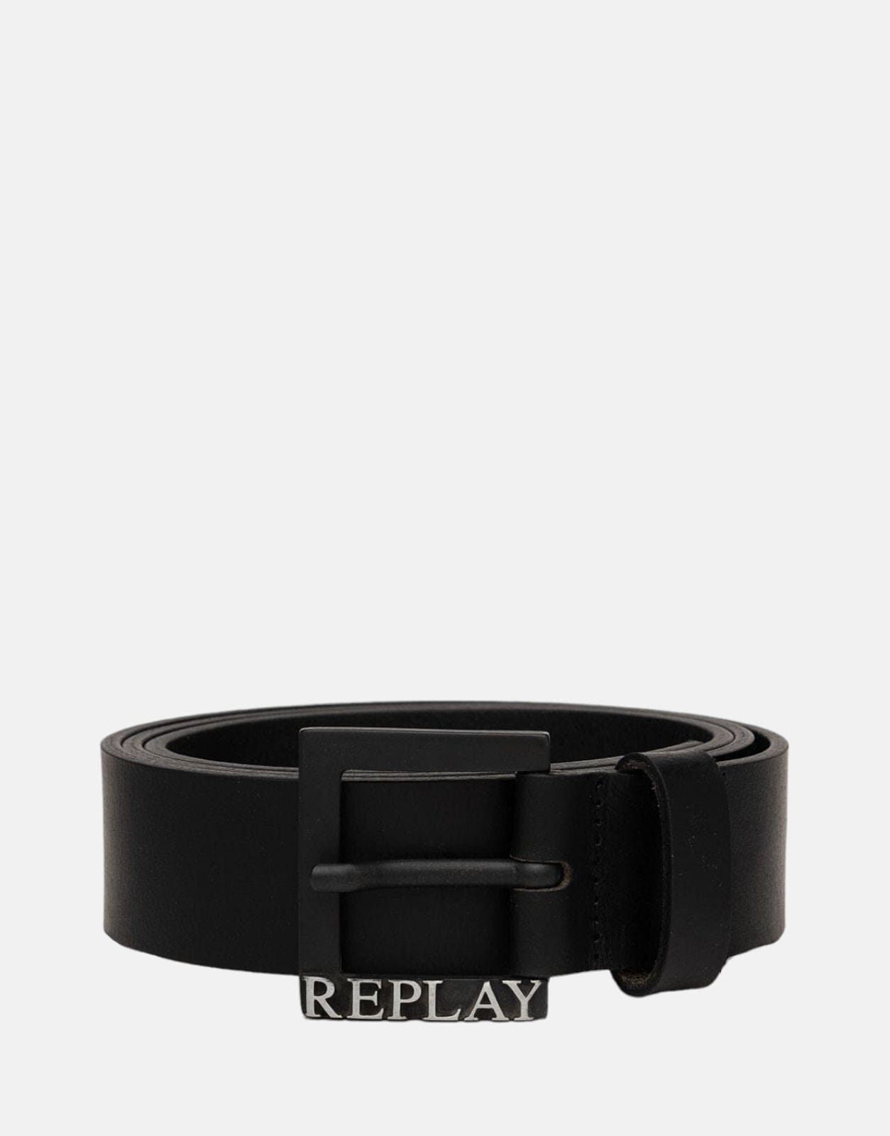 Replay Leather Black Belt - Subwear