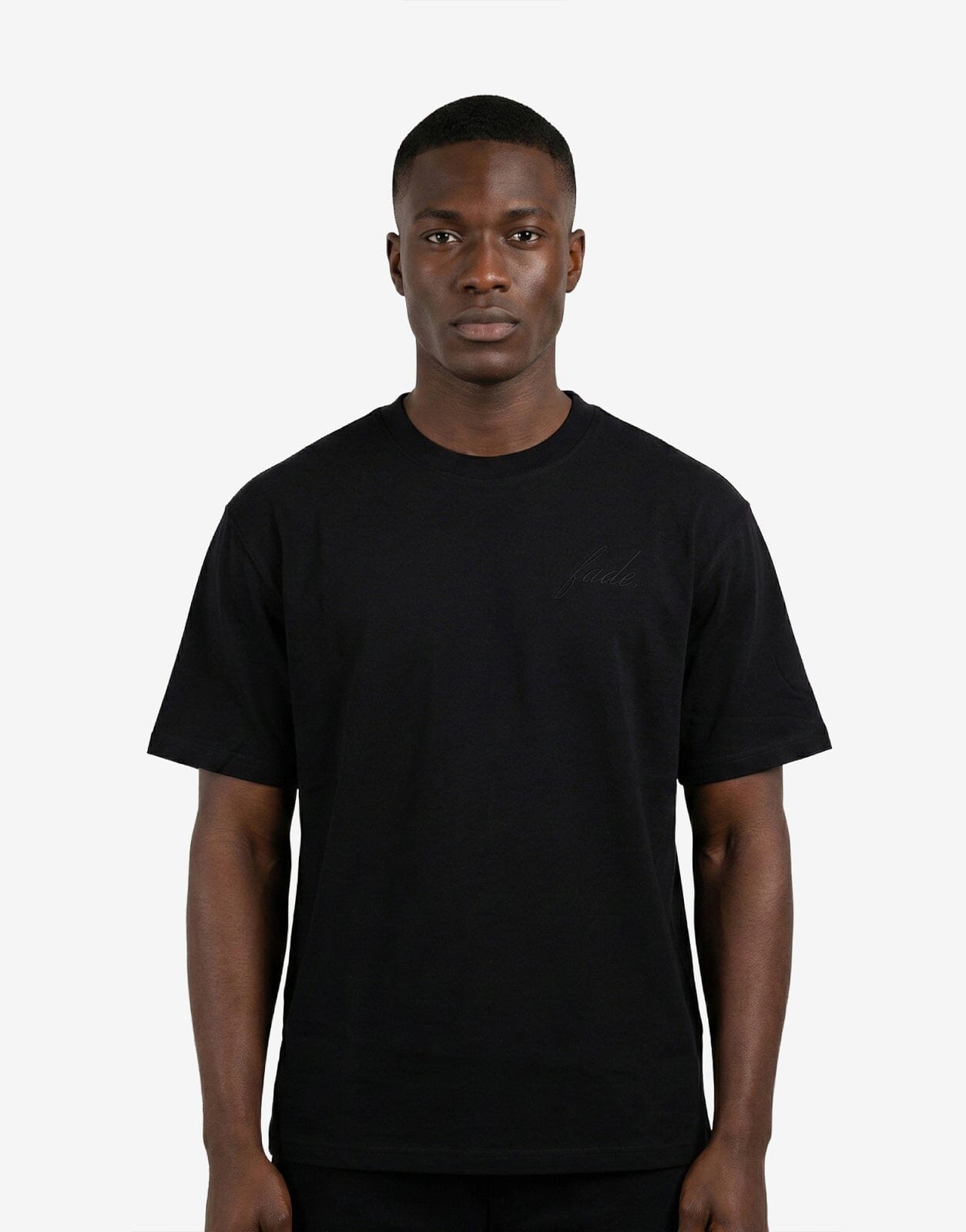 Fade Atelier Boxy Black T-Shirt - Subwear