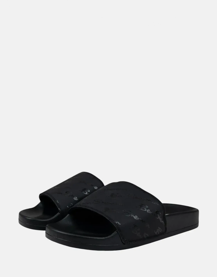 Ben Sherman Black Slides - Subwear