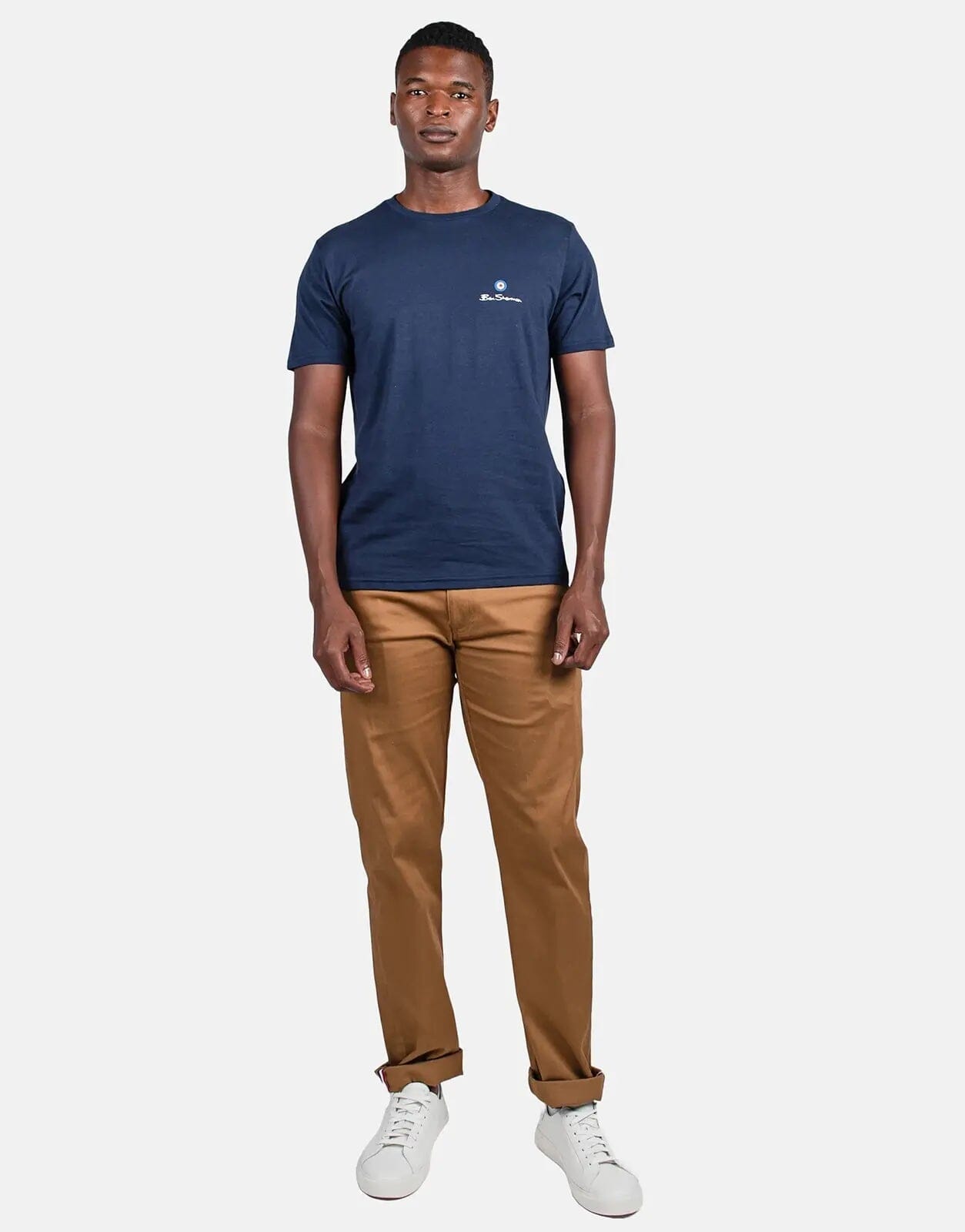 Ben Sherman Blue Target Print T-Shirt - Subwear