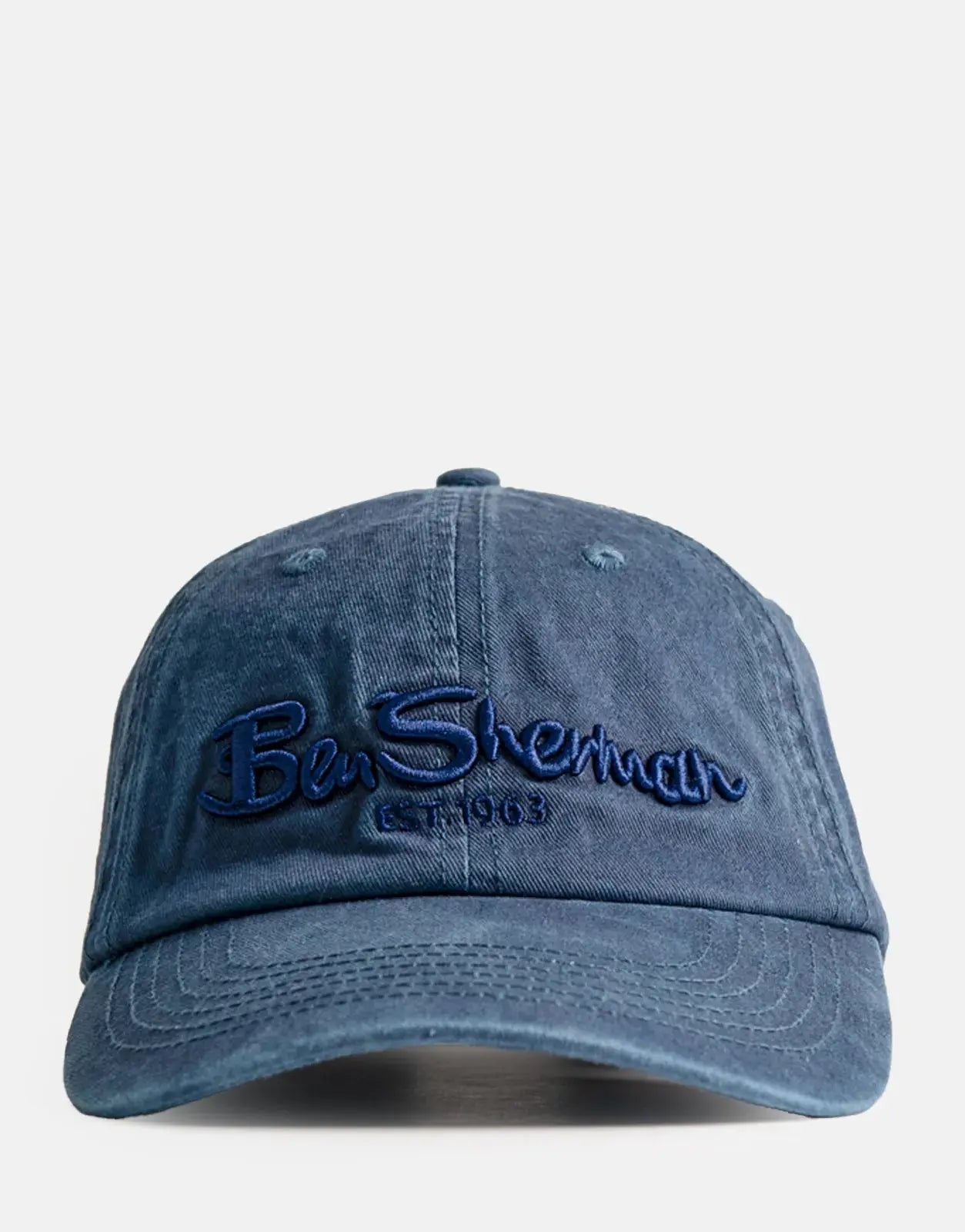Ben Sherman Faded Blue Logo Cap - Subwear