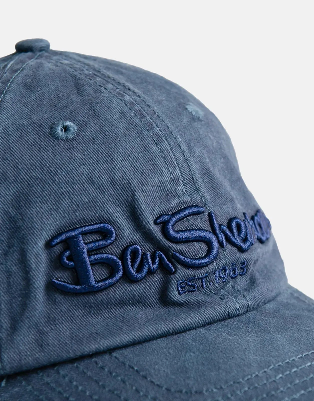 Ben Sherman Faded Blue Logo Cap - Subwear