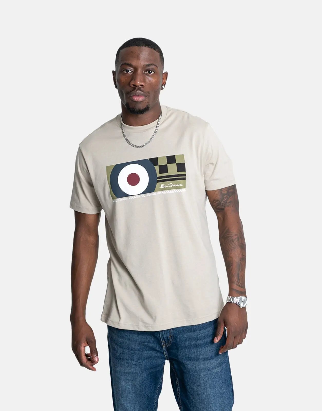 Ben Sherman Knock Out Brown T-Shirt - Subwear