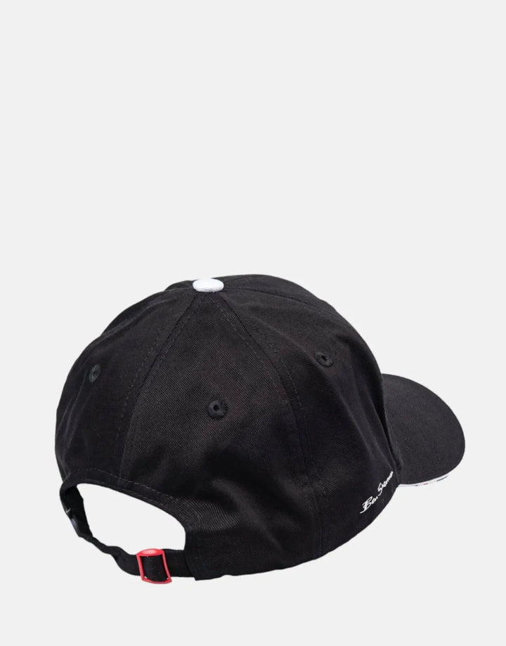 Ben Sherman Rubber Target Cap Black - Subwear