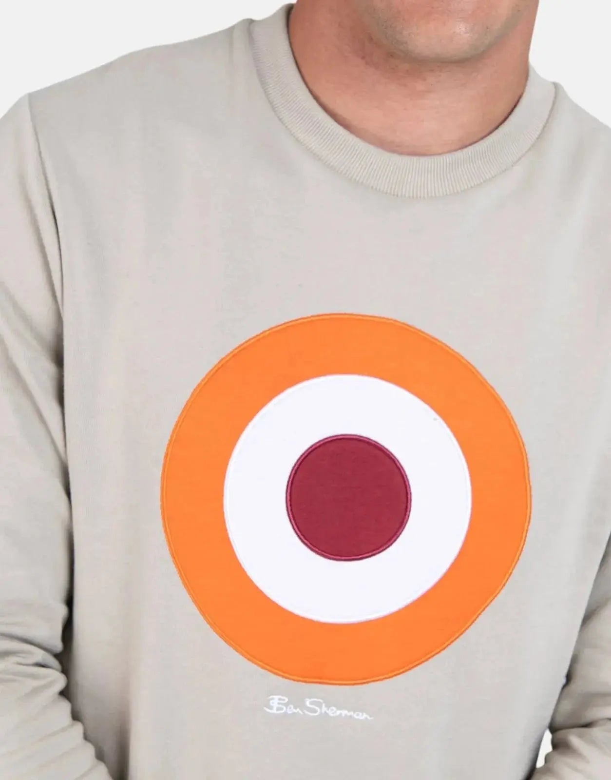 Ben Sherman Target Crew Sweatshirt SGR - Subwear