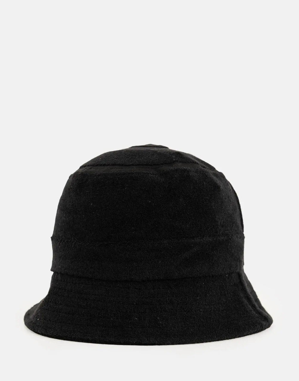 Ben Sherman Target Towelling Black Bucket Hat - Subwear