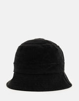 Ben Sherman Target Towelling Black Bucket Hat - Subwear
