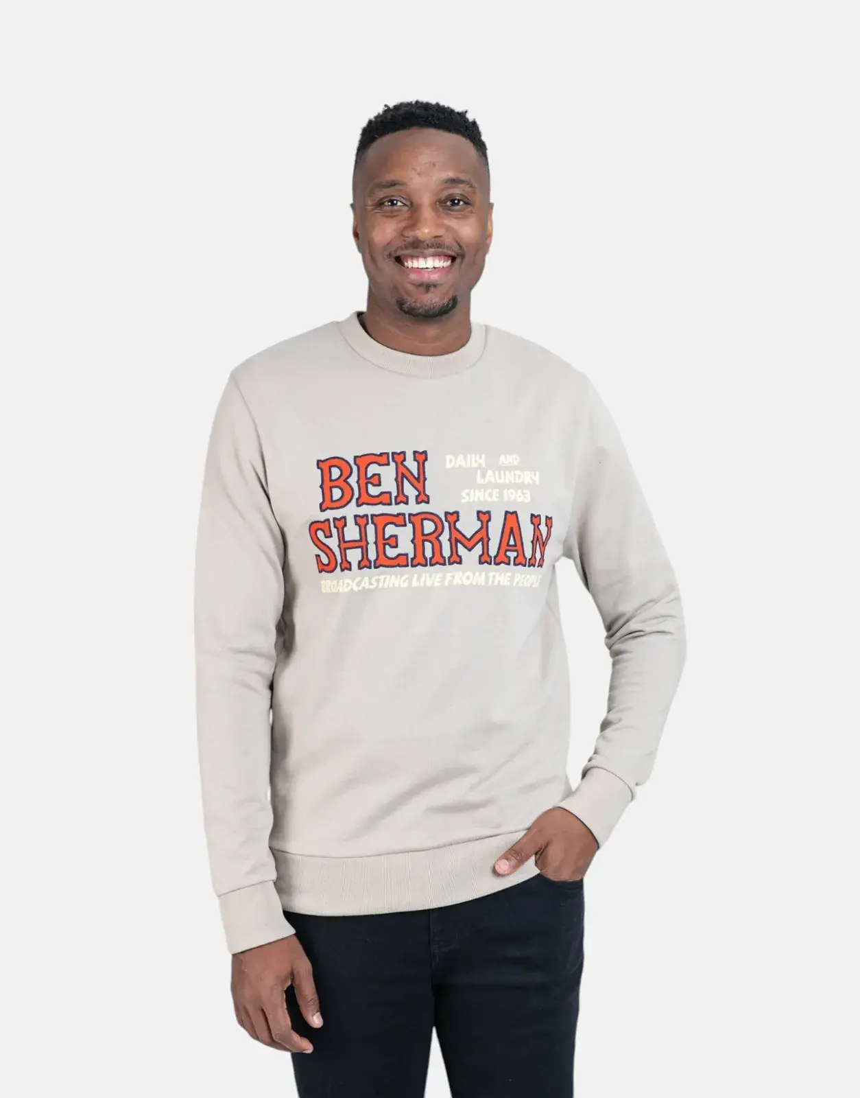 Ben Sherman The Wanderers Grey Sweatshirt - Subwear