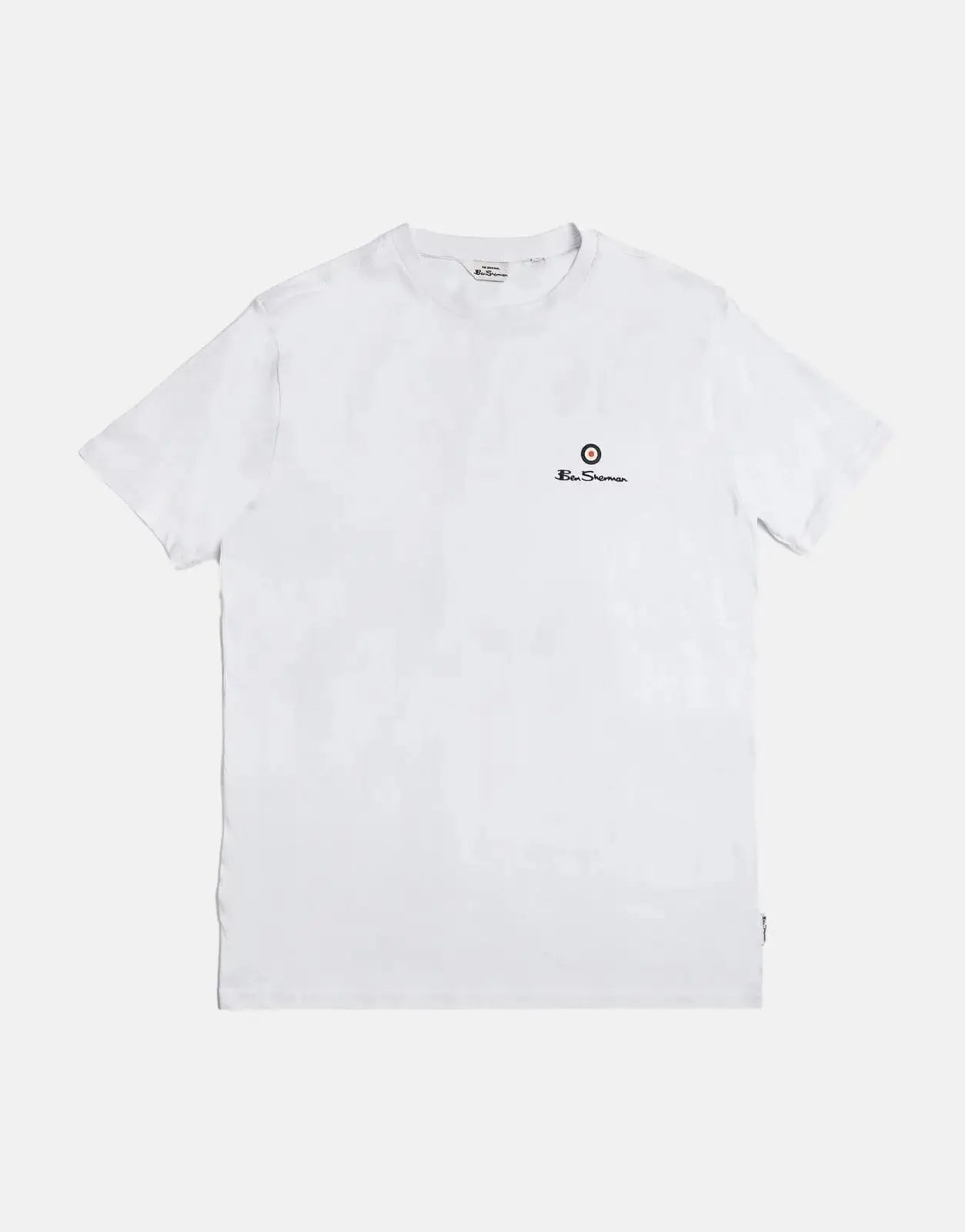 Ben Sherman White Entry Target Print Crew T-Shirt - Subwear