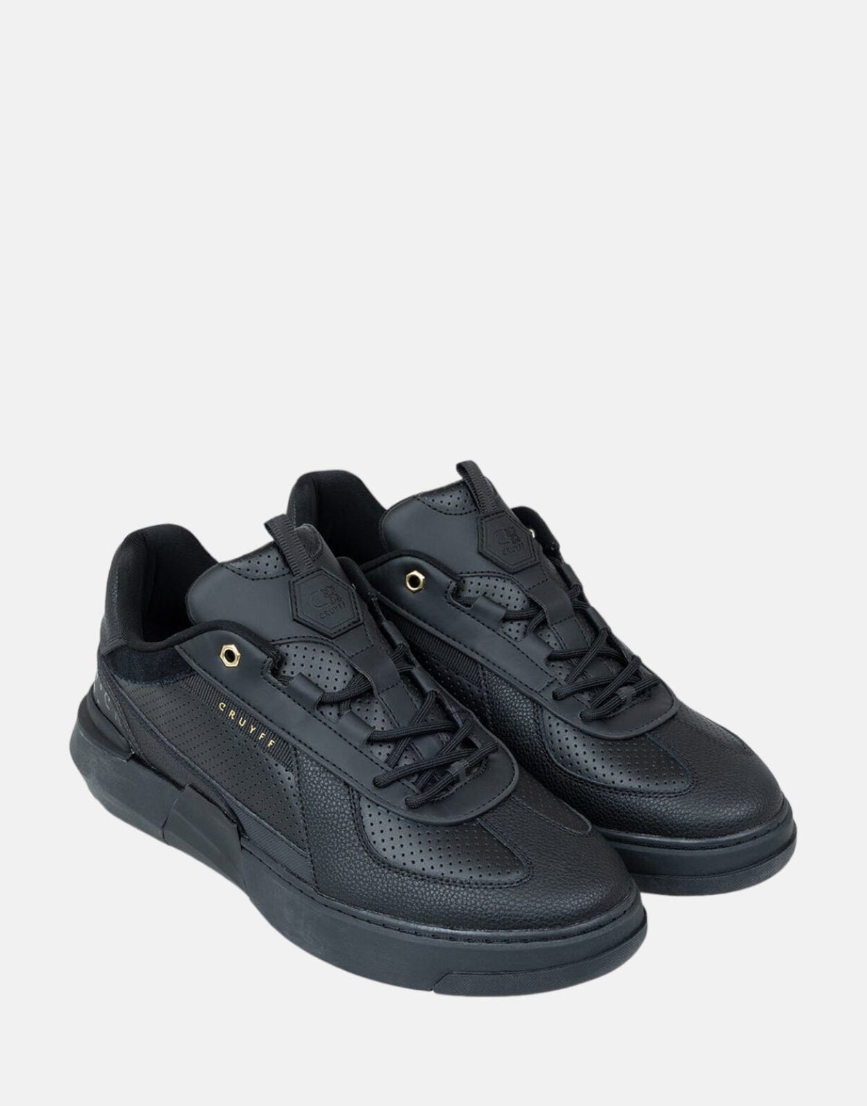Cruyff Shatter Black/Gold Sneakers - Subwear