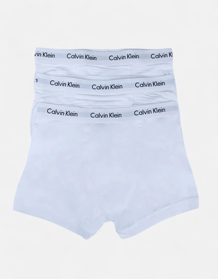Calvin Klein 3 Pack White Trunk - Subwear